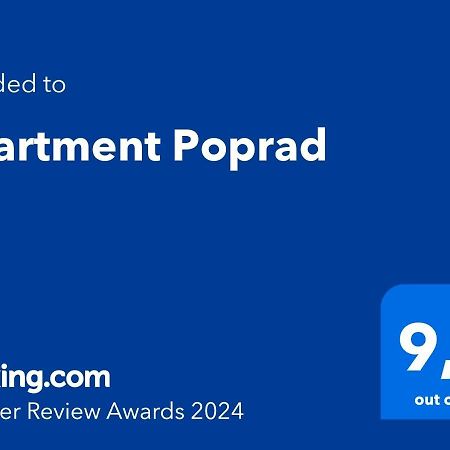 Apartment Poprád Kültér fotó